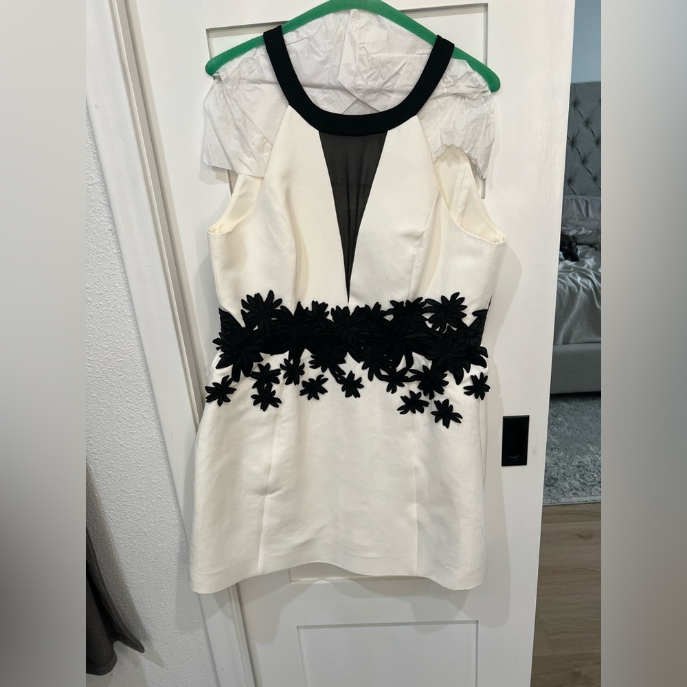 Halston Heritage A line Mini Dress